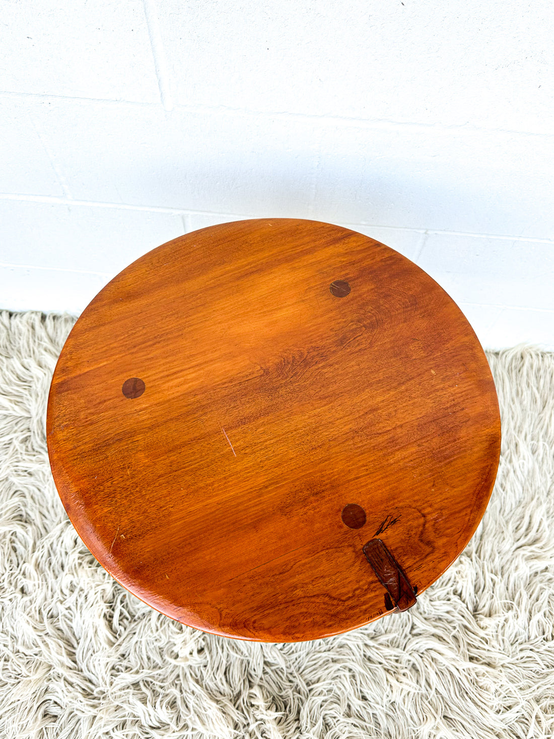 Cushman Solid Crafted Wood Round Table