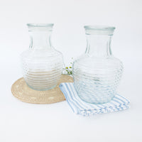 2 Sealing Honeycomb style Glass Jars (sold individually)