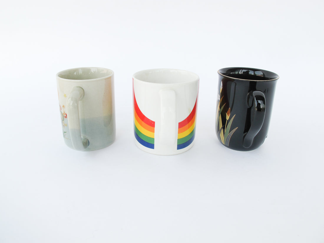 Vintage Mugs (Sold Separately)