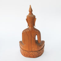 Carved Wood Thai Figure Statue