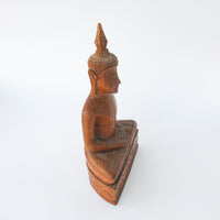 Carved Wood Thai Figure Statue