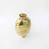 Art deco Brass Ikebana Style Vase - Made in India