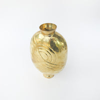 Art deco Brass Ikebana Style Vase - Made in India