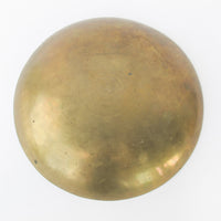 Brass Horse Stand with Brass Half Bowl