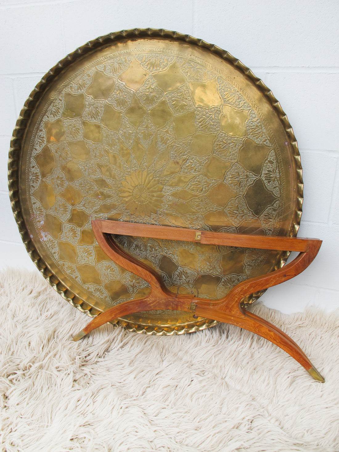 Vintage Rectangular Brass Tray – Portland Revibe