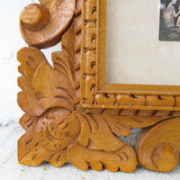 Balinese Carved Wood Frame