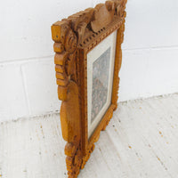 Balinese Carved Wood Frame