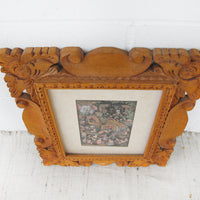 Balinese Carved Wood Frame