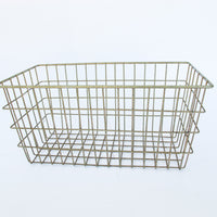 Metal Wire Baskets - Set of 3