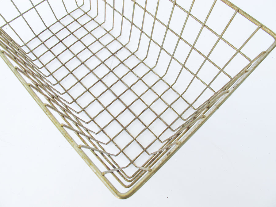 Metal Wire Baskets - Set of 3