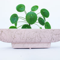 Maddux of California Ne 120 Pink Midcentury ceramic rectangular planter