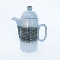 West German pottery Tea Pot in Bluish Grey