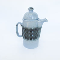 West German pottery Tea Pot in Bluish Grey