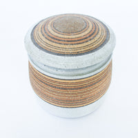 Ceramic Canister made by Calgary artist Deborah Hector