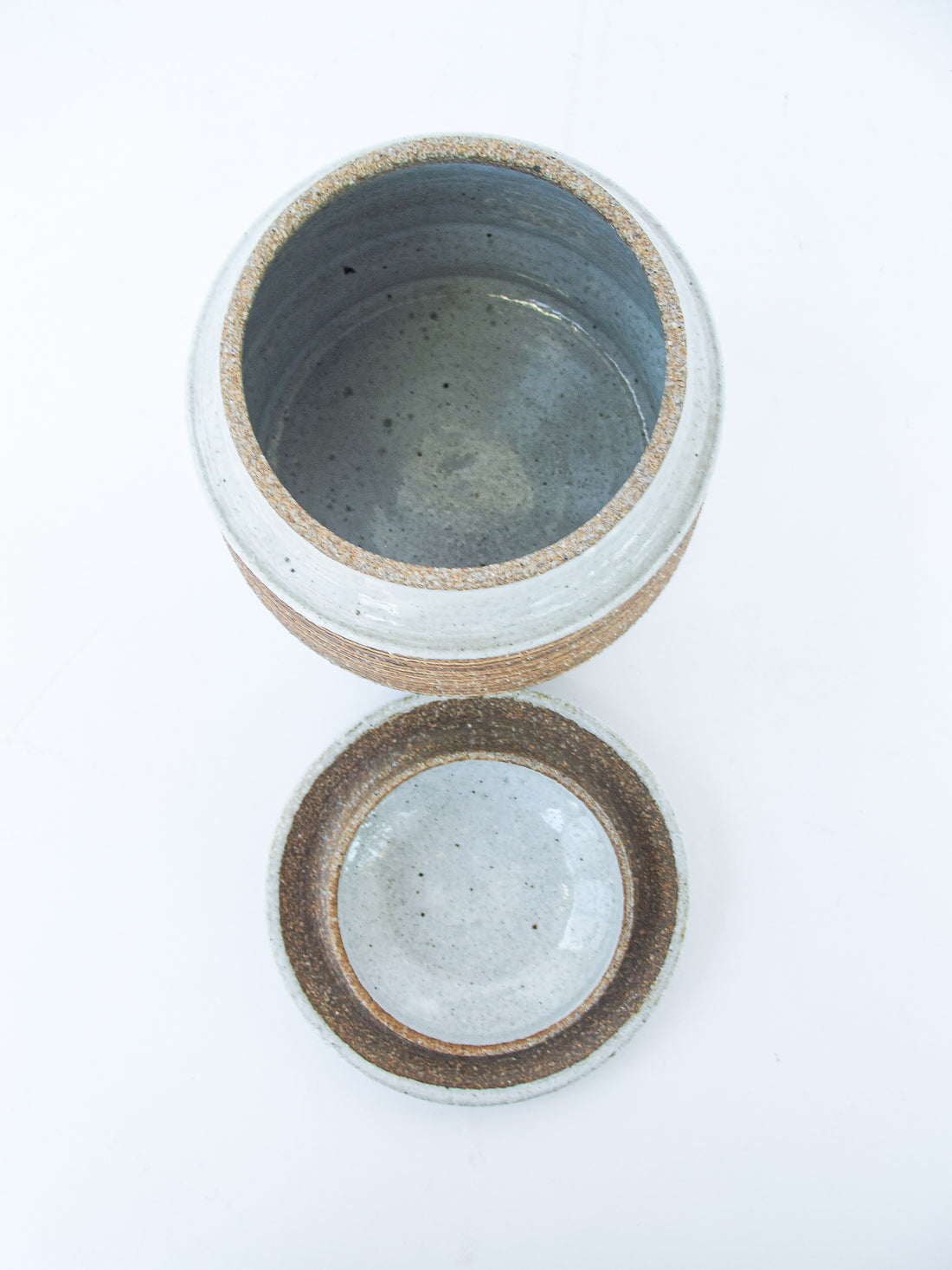 Ceramic Canister made by Calgary artist Deborah Hector