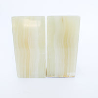 Onyx Pillar Bookends -Made in Mexico