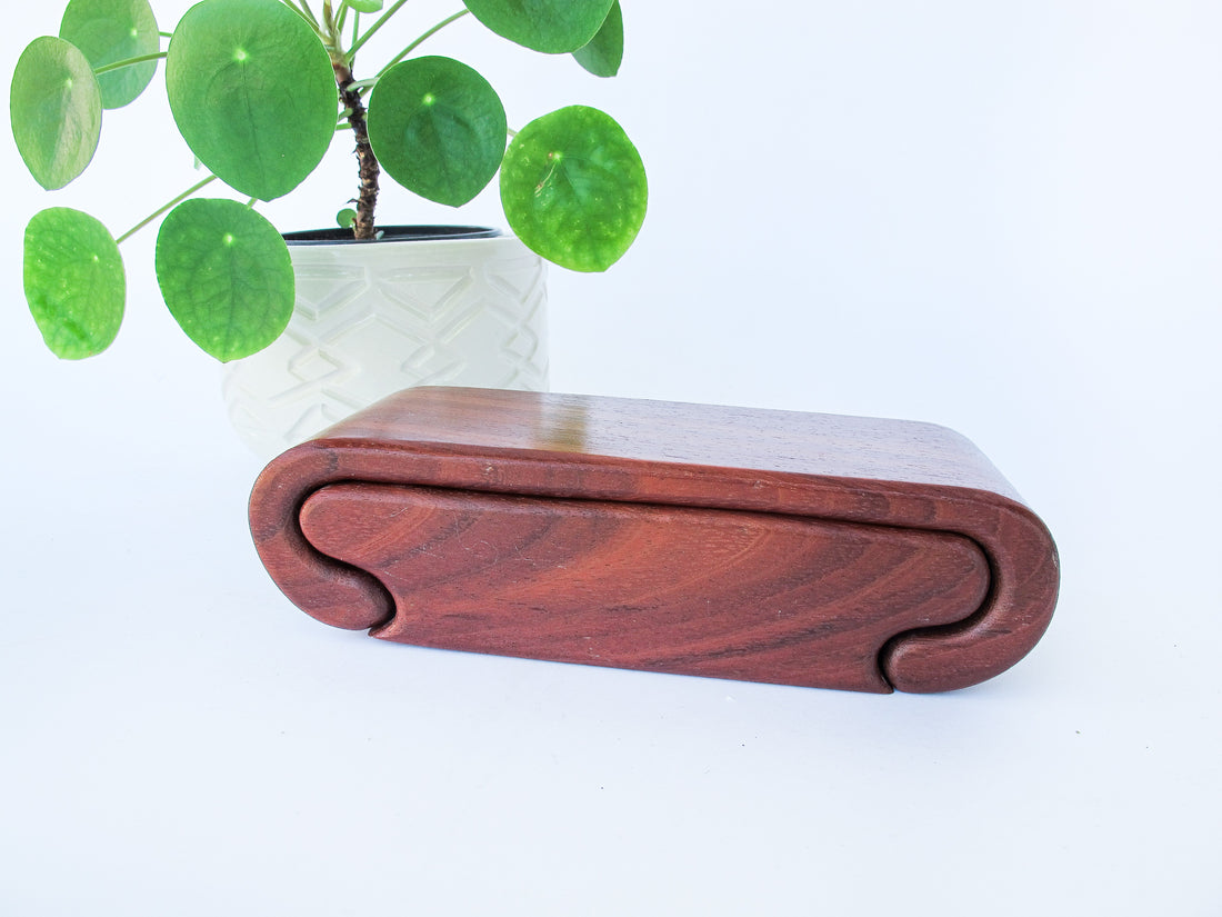 Wood Walnut Tree Box - Designer