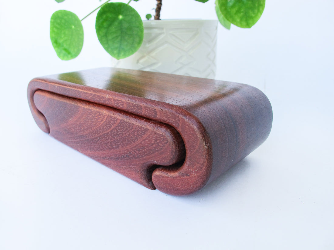 Wood Walnut Tree Box - Designer