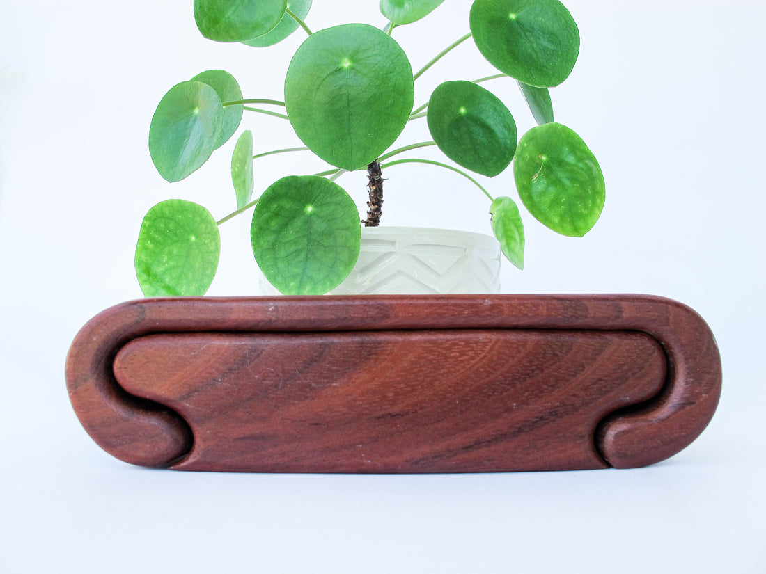 Wood Walnut Tree Box - Designer