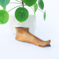 Wooden Foot Ashtray / Dish
