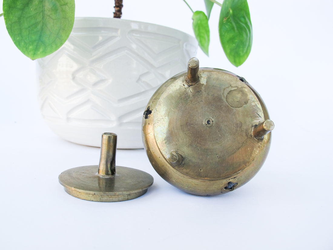 Brass Incense Holder - Market Sarna India 207