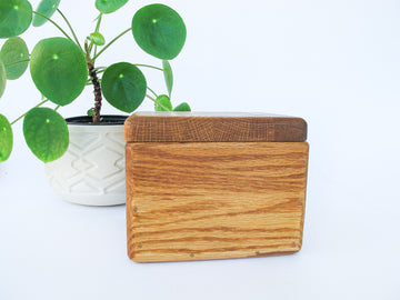 Solid Oak Minimalist Box
