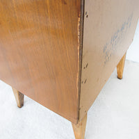 Midcentury Wood Bedside Table Nightstand