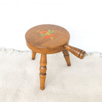 Japanese Wood Milk Stool L Segundo CA