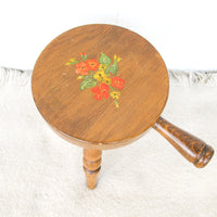 Japanese Wood Milk Stool L Segundo CA