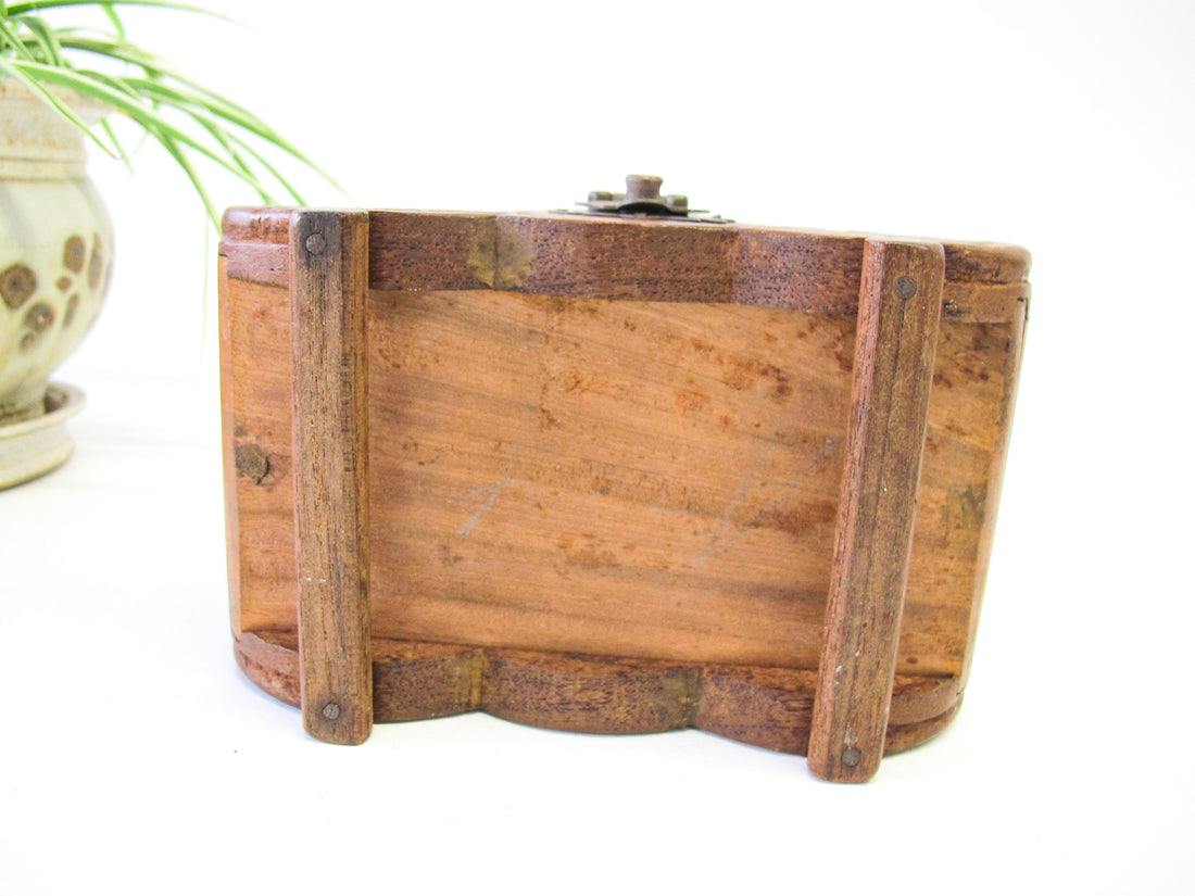 Wood Carved Teak Box