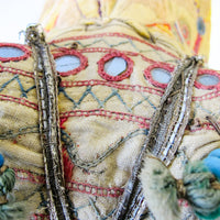 Rajasthani Fabric Stuffed Animal Elephant from India