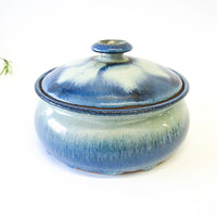 Blue Burst Ceramic Baking Dish