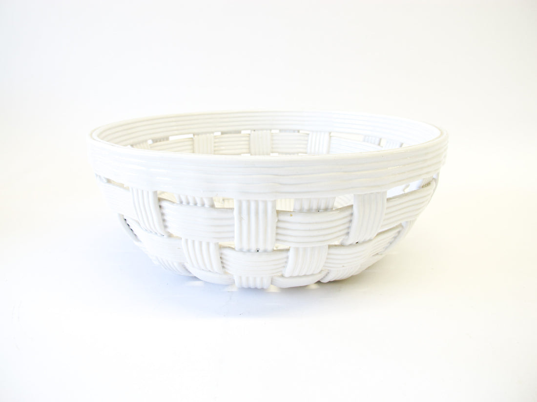 Slovenia White Clay Basket Pottery