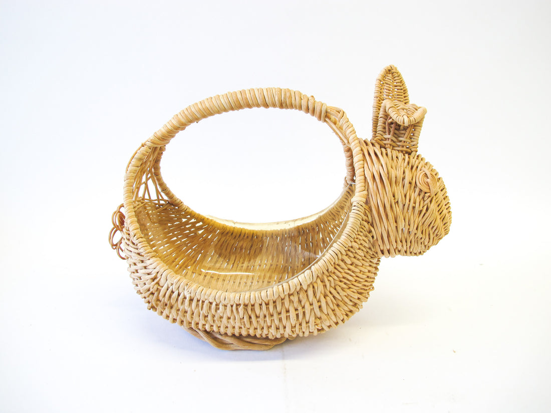 Vintage Bunny Basket