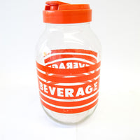 Retro Beverage Glass Container