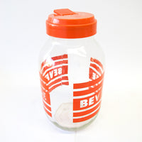 Retro Beverage Glass Container