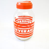 Retro Beverage Glass Container