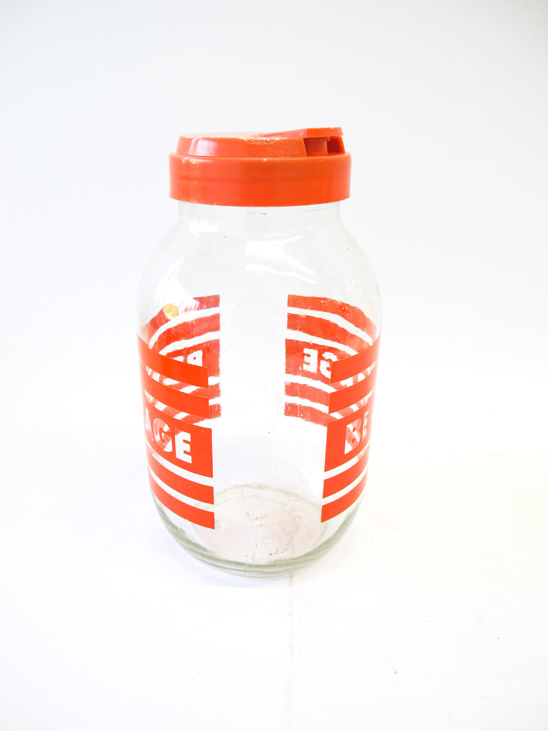 Retro Beverage Glass Container