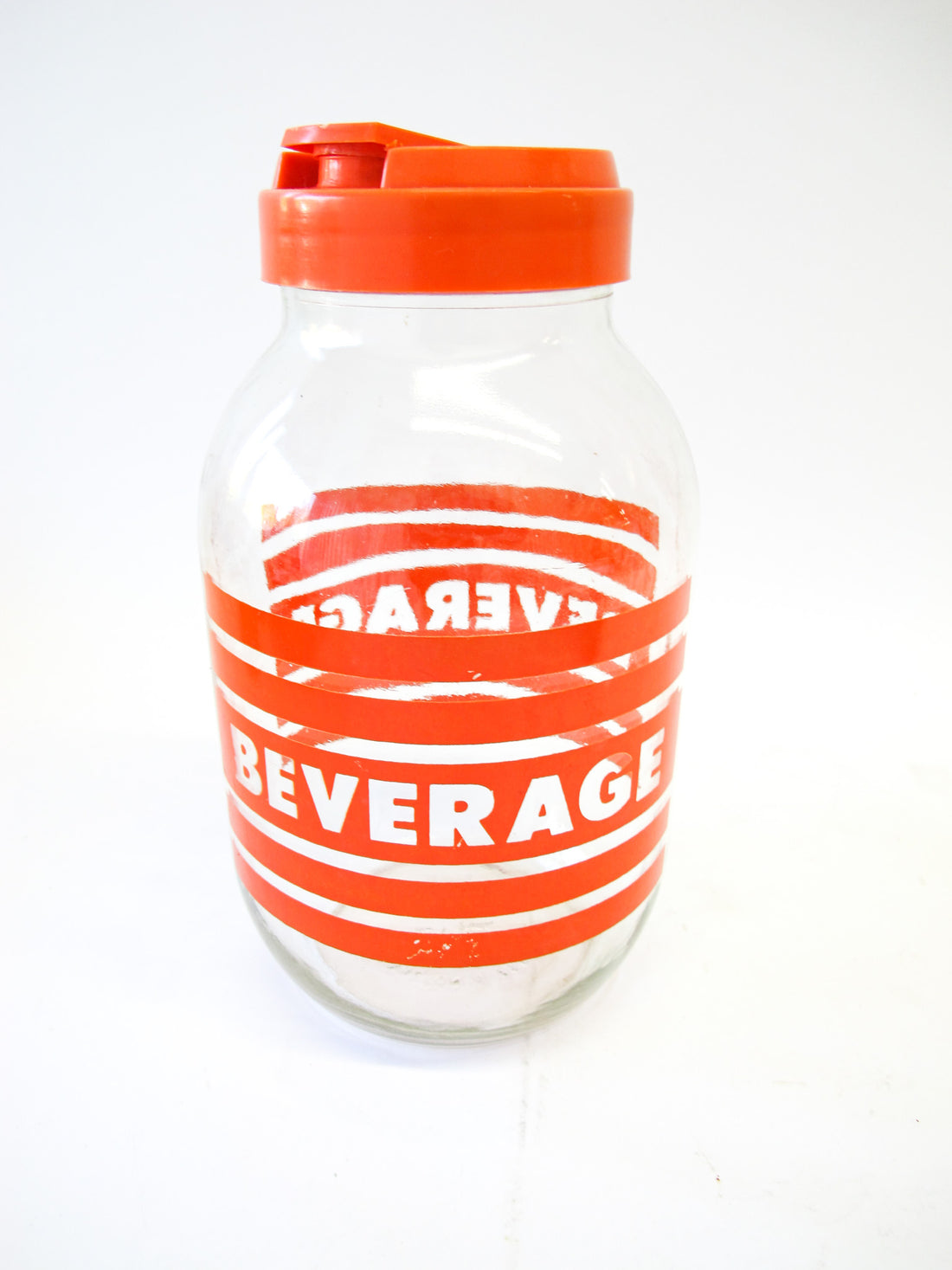 Retro Beverage Glass Container