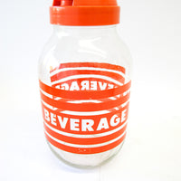 Retro Beverage Glass Container