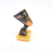 Egyptian Brass Head on Onxy Base