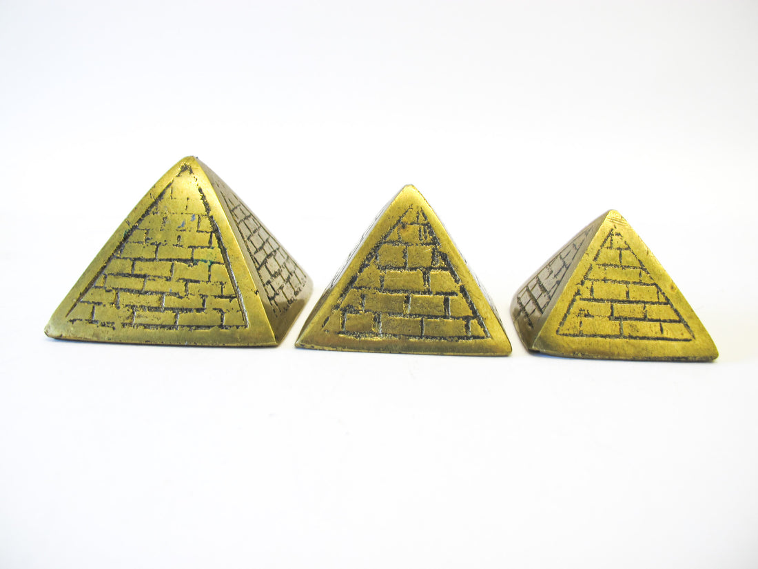 Brass Wide Rounded Triangle Component – Clay Revolution