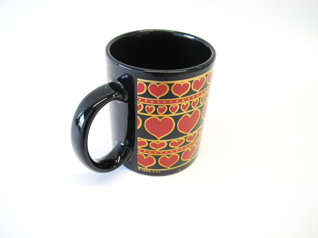 90's Heart Mug 1995 J. I.I.