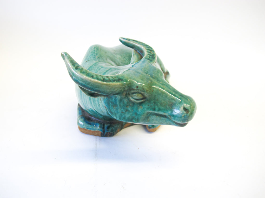 Celadon Ceramic Water Buffalo - Made in China