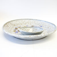 Earthstone Ceramic Speckled Platter