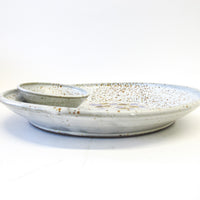 Earthstone Ceramic Speckled Platter