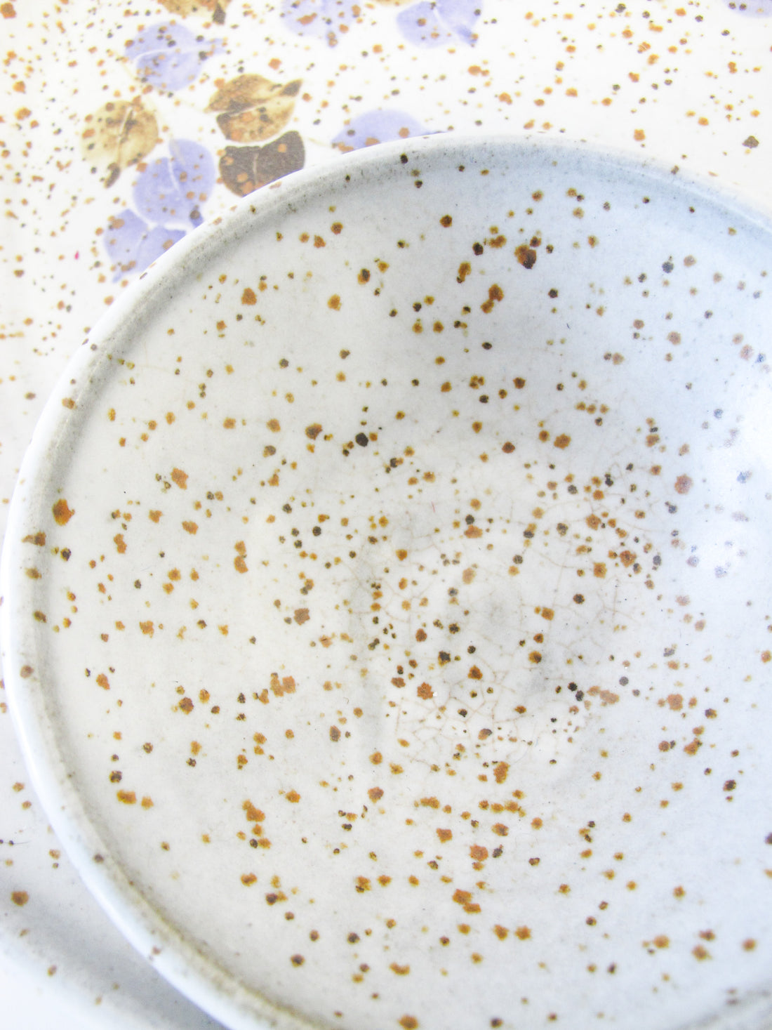 Earthstone Ceramic Speckled Platter