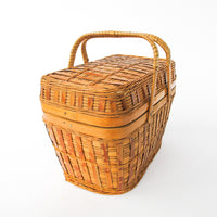 Woven Vintage Wicker Basket