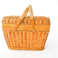 Woven Vintage Wicker Basket