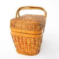 Woven Vintage Wicker Basket